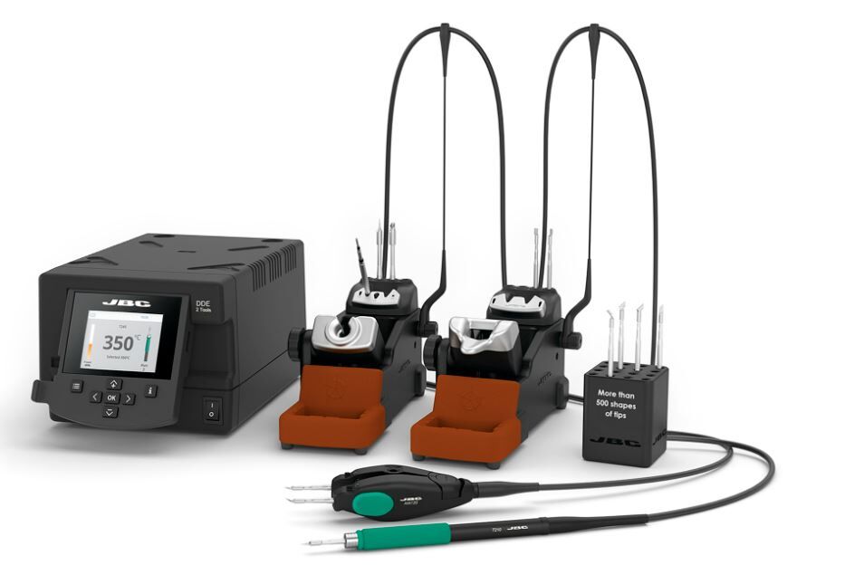 DDPE-2QC Lehimleme ve Lehim Emme İstasyonu