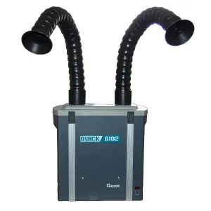 Quick 6102A İki Çıkışlı Duman Emme Sistemi