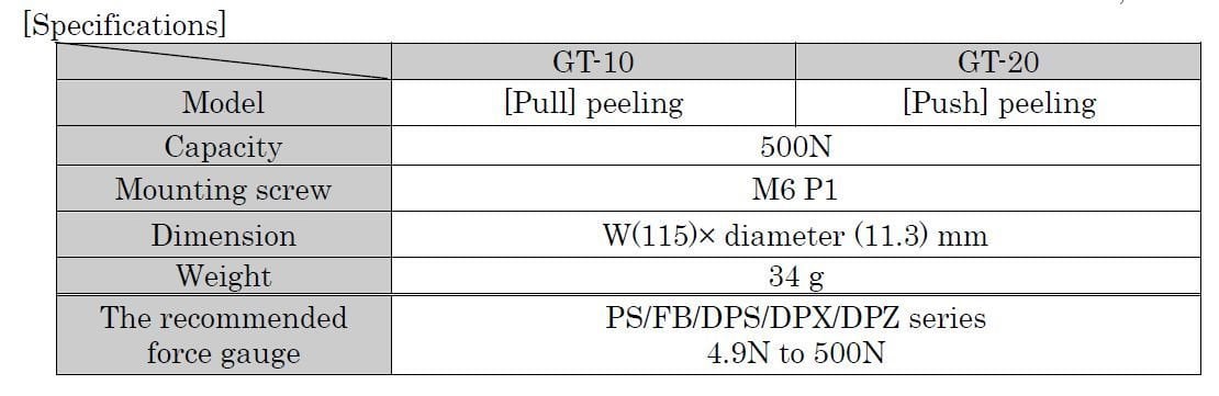 GT-10 Çekme Bağlantı IC Test Ölçüm Parçası