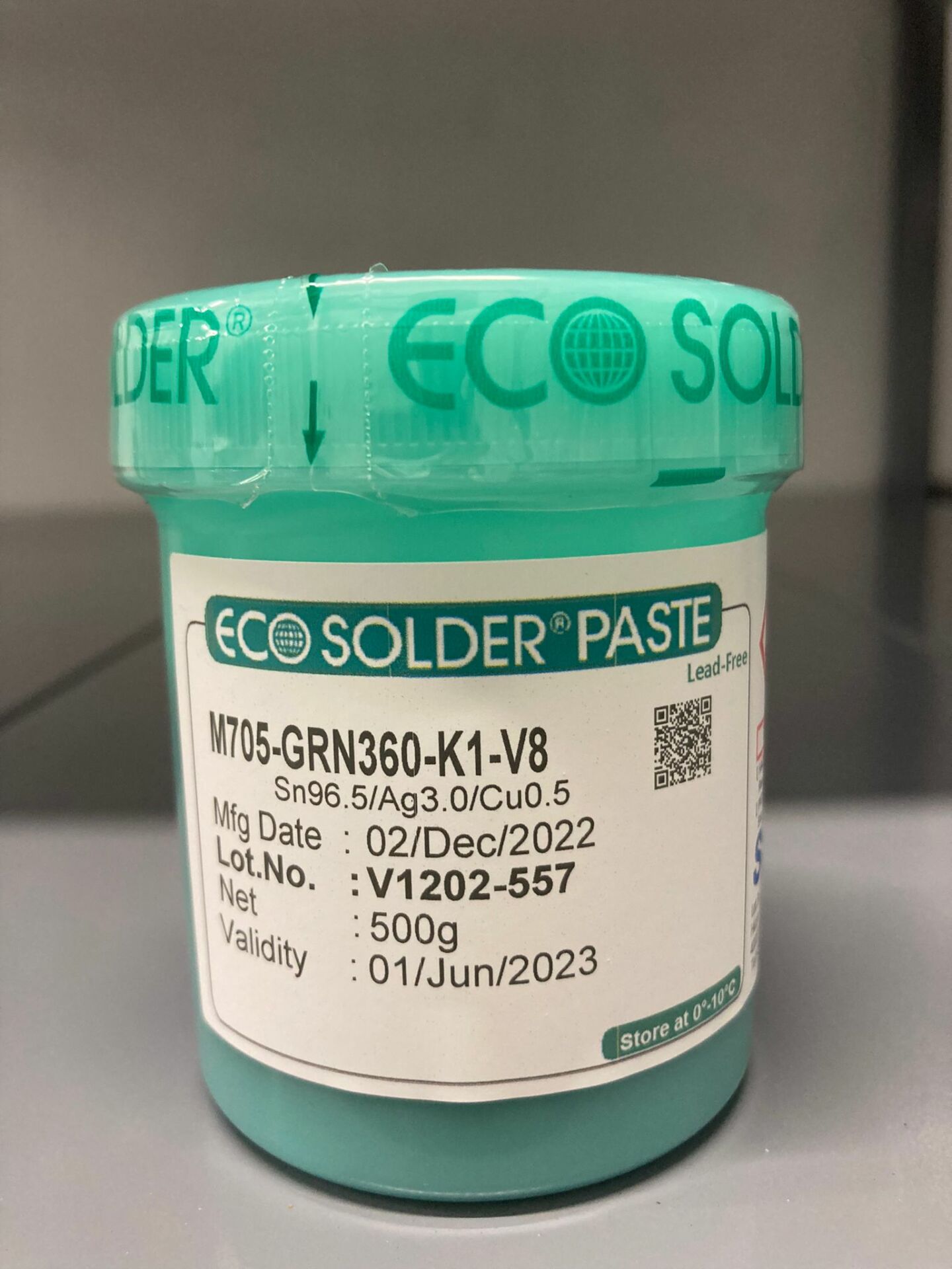 Senju Kurşunsuz Krem Lehim M705-(Sn96,5 Ag3 Cu0,5)GRN360 K1V8 Type4