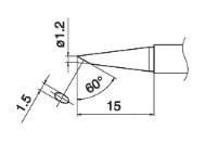 Hakko T15-BC12 Havya Ucu
