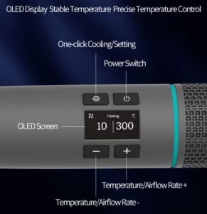 QUICK TR1 Akıllı Taşınabilir Sıcak Hava Tabancası