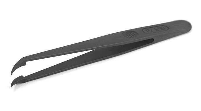 P7-ESD Plastik Siyah Cımbız