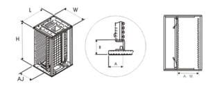 ESD Magazin Rack SP-03